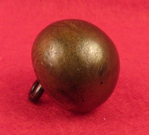 Large Zouave Ball Button