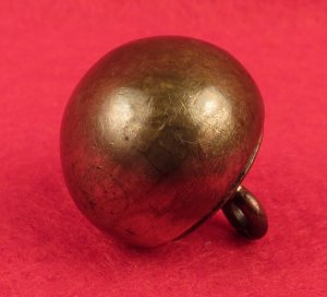 Large Zouave Ball Button