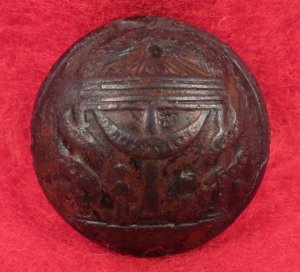 Georgia State Seal Coat Button