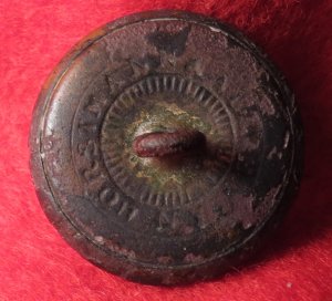 Georgia State Seal Coat Button