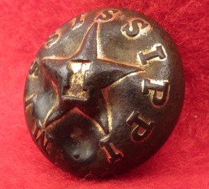 Mississippi Infantry Coat Button