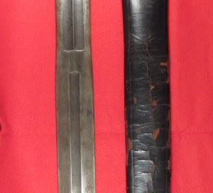 U.S. Ames Model 1832 Artillery Short Sword and Scabbard