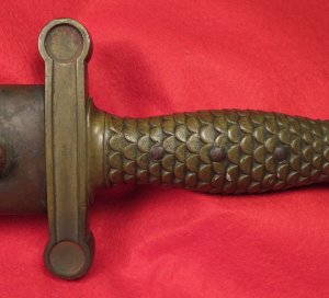 U.S. Ames Model 1832 Artillery Short Sword and Scabbard