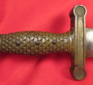 U.S. Ames Model 1832 Artillery Short Sword and Scabbard