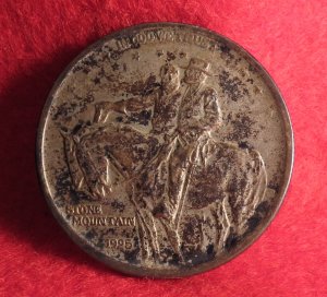  1925 Stone Mountain Memorial Half Dollar Silver Coin