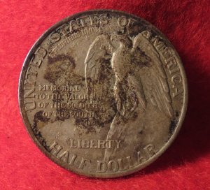  1925 Stone Mountain Memorial Half Dollar Silver Coin