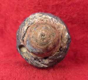 Federal .58 Caliber 3-Ring Explosive Bullet - Lower Portion w/ Copper Vessel Exposed