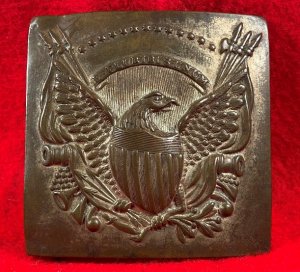  Pre-Civil War 1818-1835 Common Militia Belt Plate - High Quality