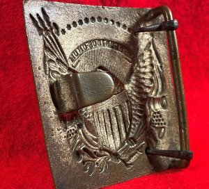  Pre-Civil War 1818-1835 Common Militia Belt Plate - High Quality