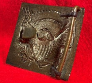  Pre-Civil War 1818-1835 Common Militia Belt Plate - High Quality