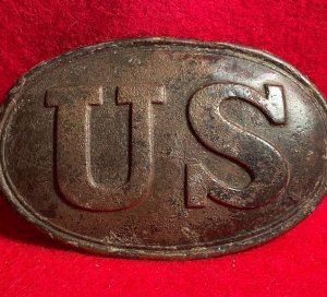 US Belt Buckle - Arrow Type Hooks
