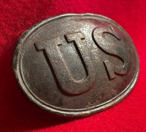 US Belt Buckle - Arrow Type Hooks