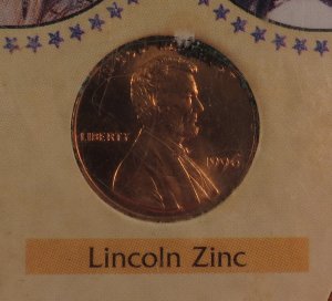 United States One Cent Collection Displays