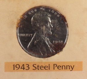 United States One Cent Collection Displays