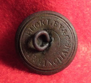 Confederate Army "CSA" General Service Coat Button