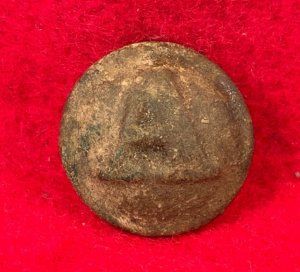 Confederate Artillery Coat Button - Front Only