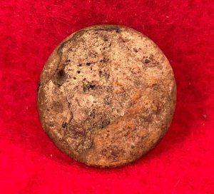 Confederate Artillery Coat Button - Front Only
