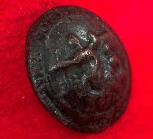 North Carolina State Seal Coat Button