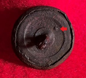 North Carolina State Seal Coat Button