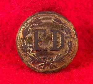 Fire Department Coat Button