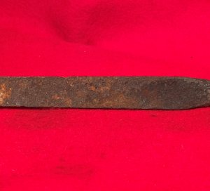 Socket Bayonet Portion with Leather Scabbard Section