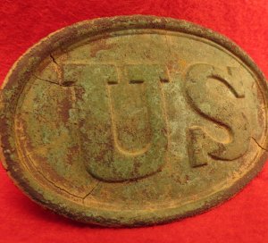 US Belt Buckle - Stud Type Hooks
