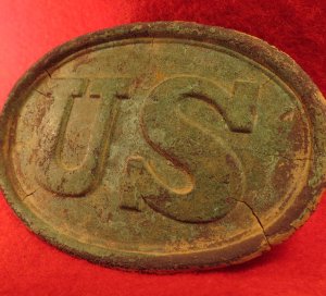 US Belt Buckle - Stud Type Hooks
