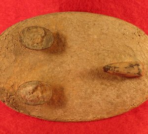 US Belt Buckle - Stud Type Hooks