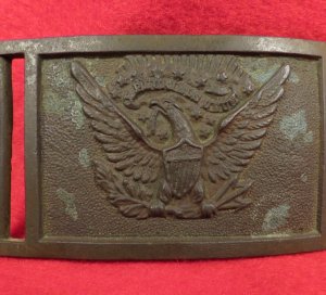 Federal Sword Belt Plate with Keeper