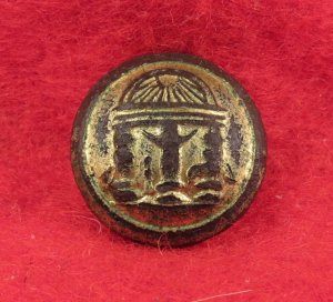 Georgia State Seal Cuff Button