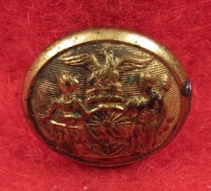 New York Militia Cuff Button