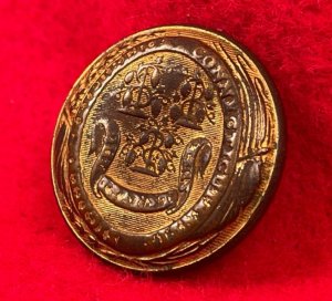 Connecticut State Seal Coat Button