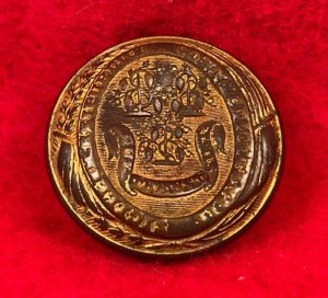 Connecticut State Seal Coat Button