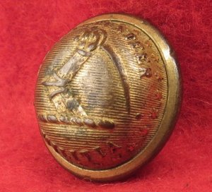 Massachusetts State Seal Coat Button