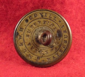 Massachusetts State Seal Coat Button