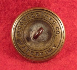 Maine State Seal Coat Button