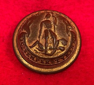 Virginia State Seal "Staff Officer" Coat Button