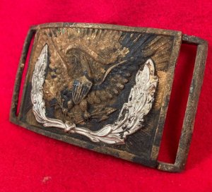 Federal Sword Belt Buckle and Keeper - Water Find
