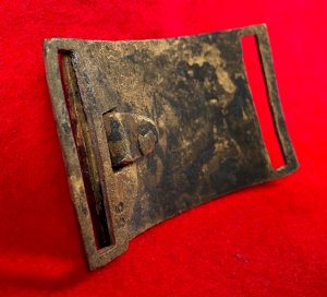 Federal Sword Belt Buckle and Keeper - Water Find