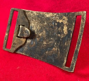 Federal Sword Belt Buckle and Keeper - Water Find