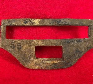 Federal Sword Belt Buckle and Keeper - Water Find
