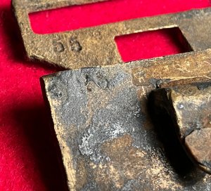 Federal Sword Belt Buckle and Keeper - Water Find