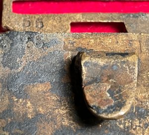 Federal Sword Belt Buckle and Keeper - Water Find