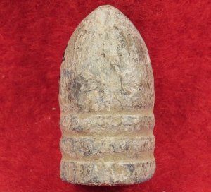 Confederate Rifle Musket Salvaged Lead - Truncated Cone Cavity