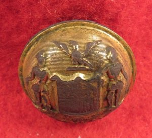 Maryland State Seal Coat Button