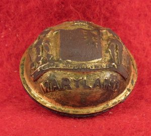 Maryland State Seal Coat Button