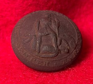 Virginia State Seal Coat Button 