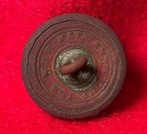Virginia State Seal Coat Button 