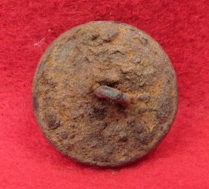 Confederate Infantry Coat Button