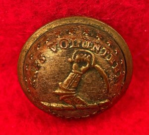 Massachusetts State Seal Coat Button